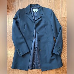 Zara Men's Navy Blue Jacket